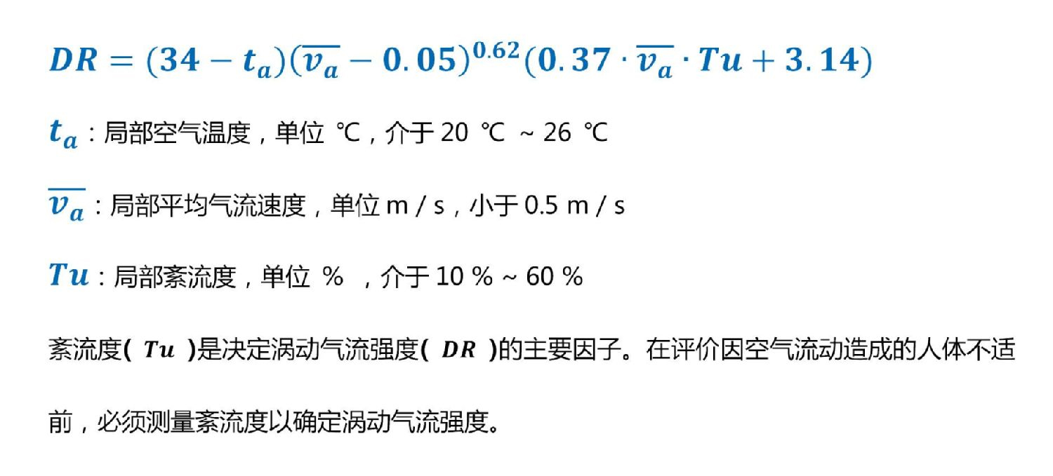 紊流度測(cè)量